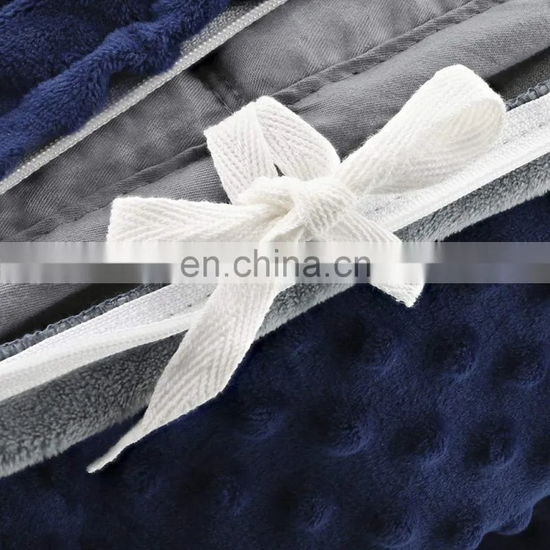 High quality anxiety insomnia autism 15lbs/20lbs/25/30 lbs Zonli weighted blanket
