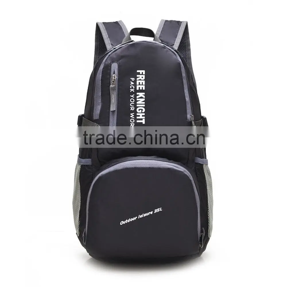 35L Most Durable Packable Hiking Backpack Ultra Lightweight Water Resistant Backpack Handy Travel Pack+Lifetime Warranty For Men