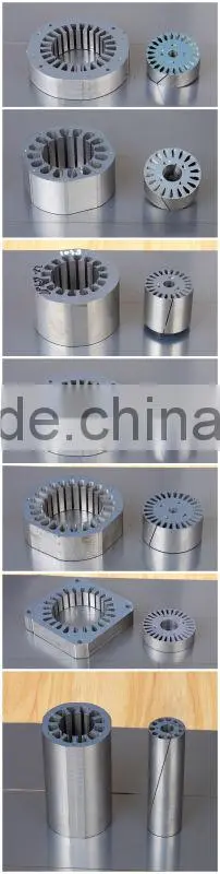 Motor rotor&stator stacks