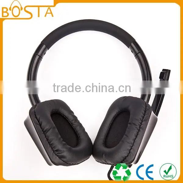 Neckban style headphone with comfortable leather earcup for sale