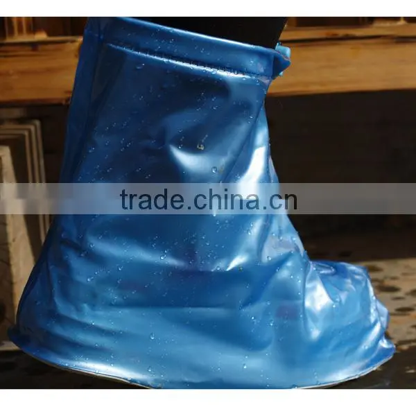 womens pvc short cheap waterproof rain boot/shoe covers