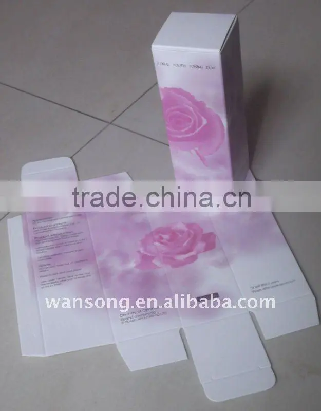 perfume packaging matt paper carton box