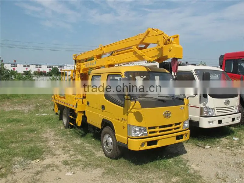10m Jiefang truck mounted aerial platform