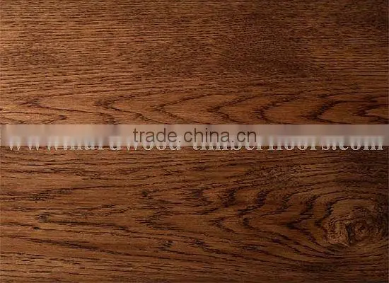 Handscraped prefinished natural solid red oak hardwood flooring