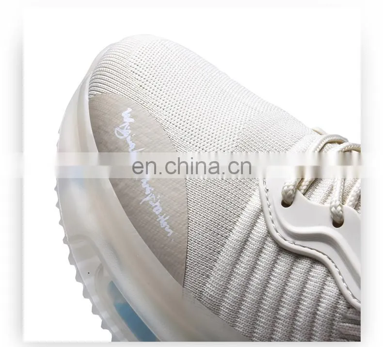 2021 spring and autumn new cross-border trend three air cushion avant-garde luminous men's casual plus size sneakers