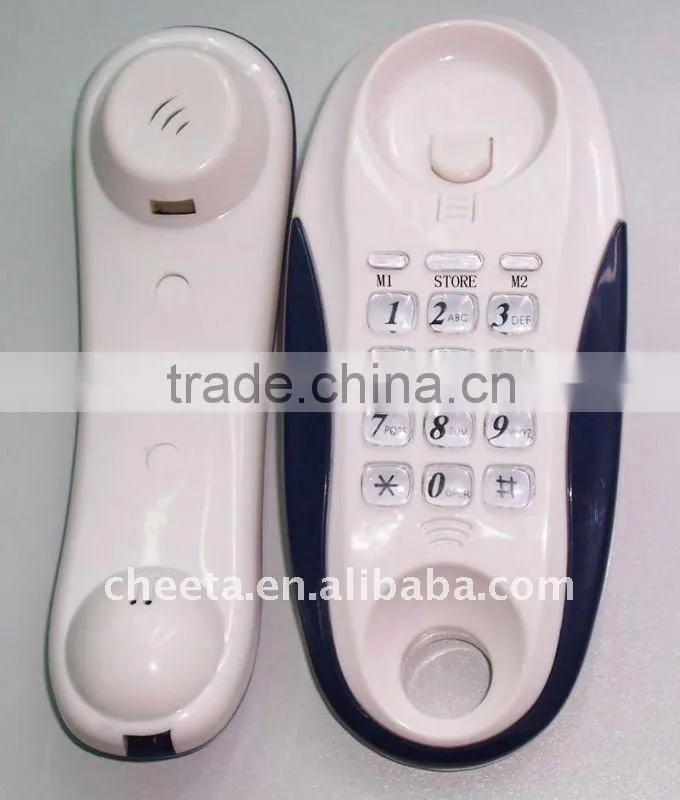 cheap mini indoor corded telephone RJ11 jack