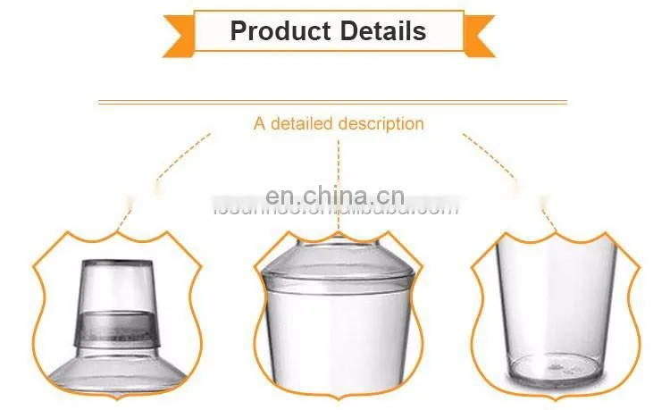 New Plastic Cocktail Shaker Bottle