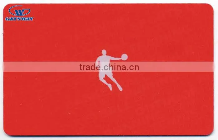 plastic rfid pvc uhf card for management system