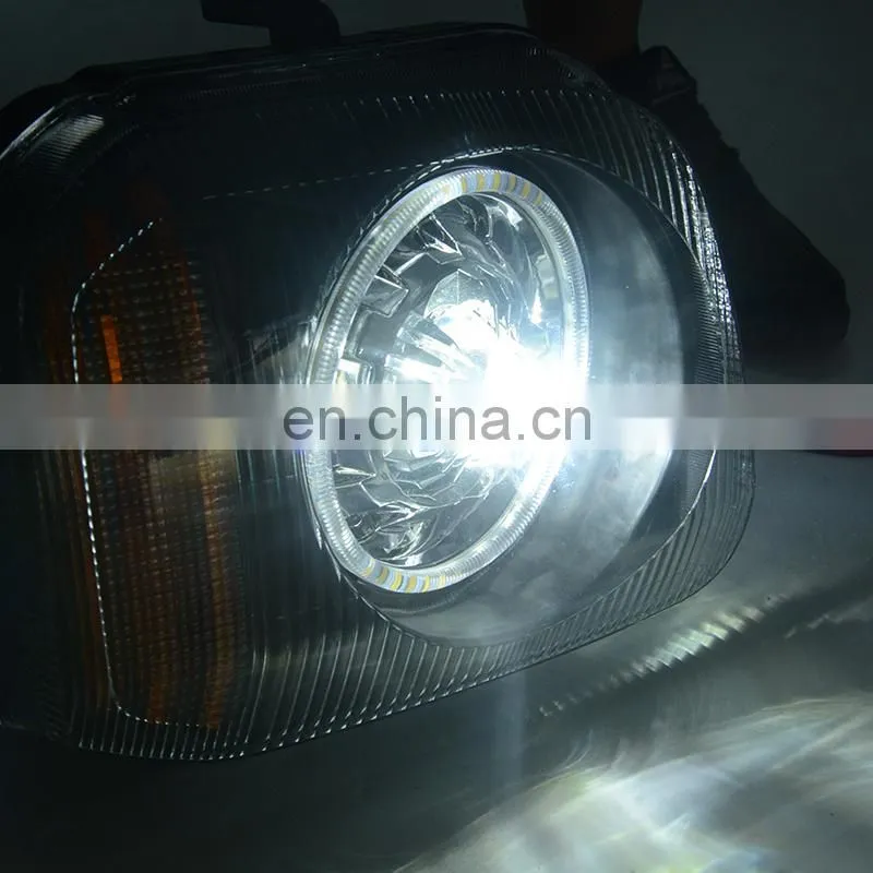 Japanese car LED angel eye headlamp Car headlight for Suzuki Jimny accessories