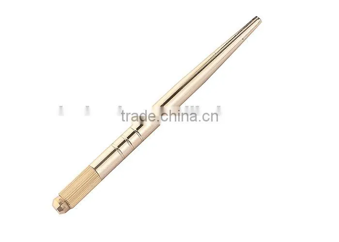Heavy gold eyebrow tattoo manual permanent makeup pen