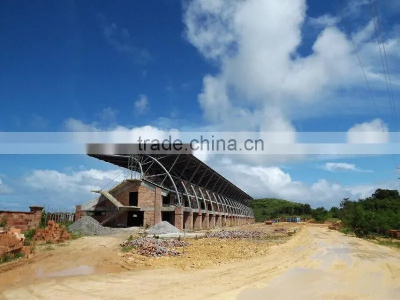 Steel Construction Project For canopy in malaysia