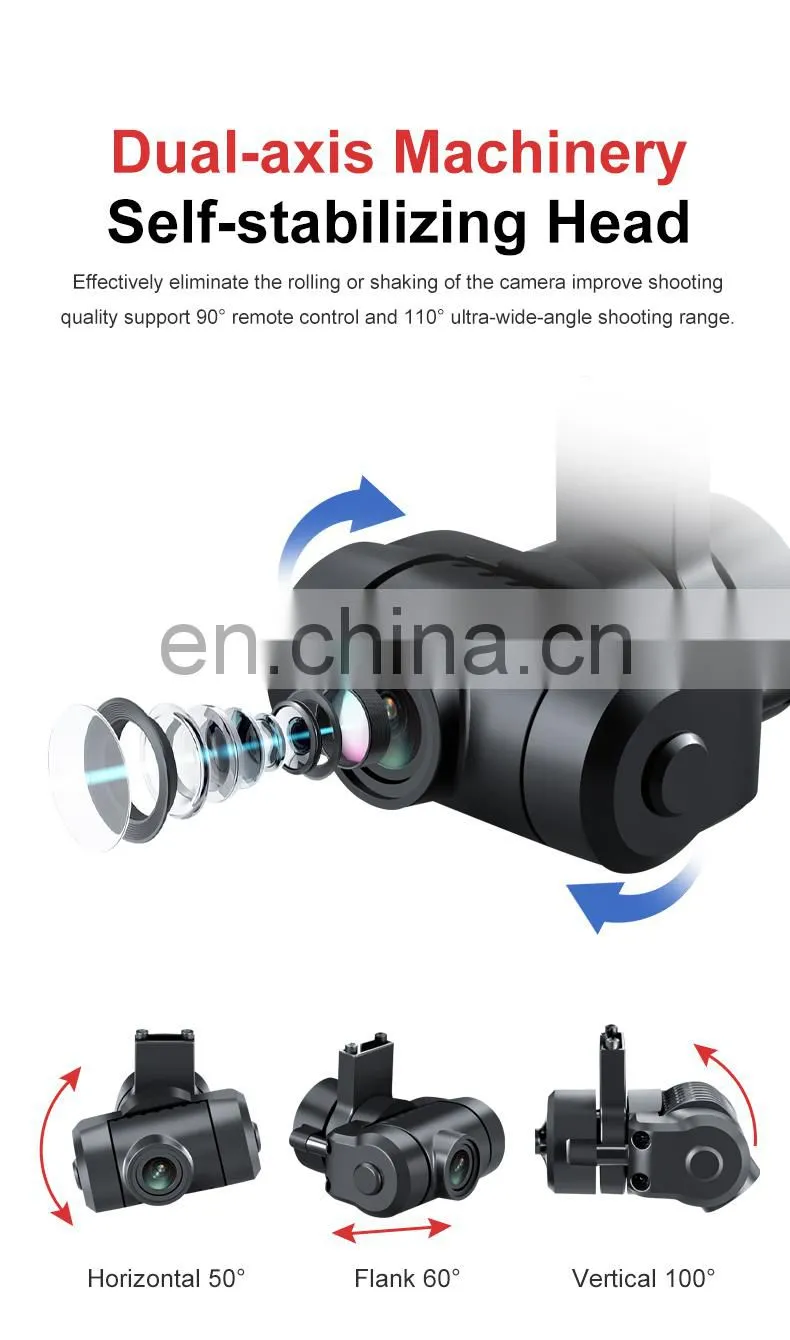 JJRC 2-Axis Gimbal X19 Pro Brushless Motor Obstacle Avoidance Professional Drones with 4K Camera and GPS