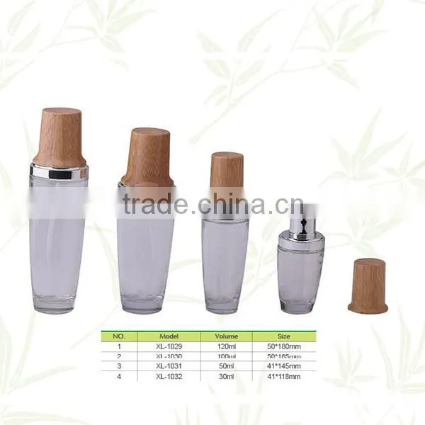 Multifunctional 30ml bamboo lotion bottle for wholesales