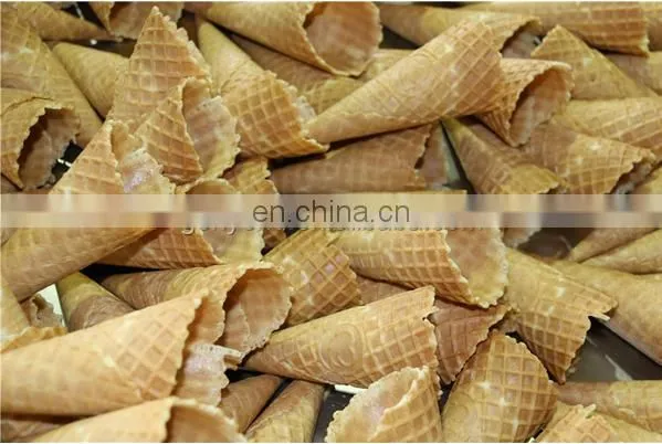 2000pcs per hour Sugar Egg Rolled Cone Making Machine
