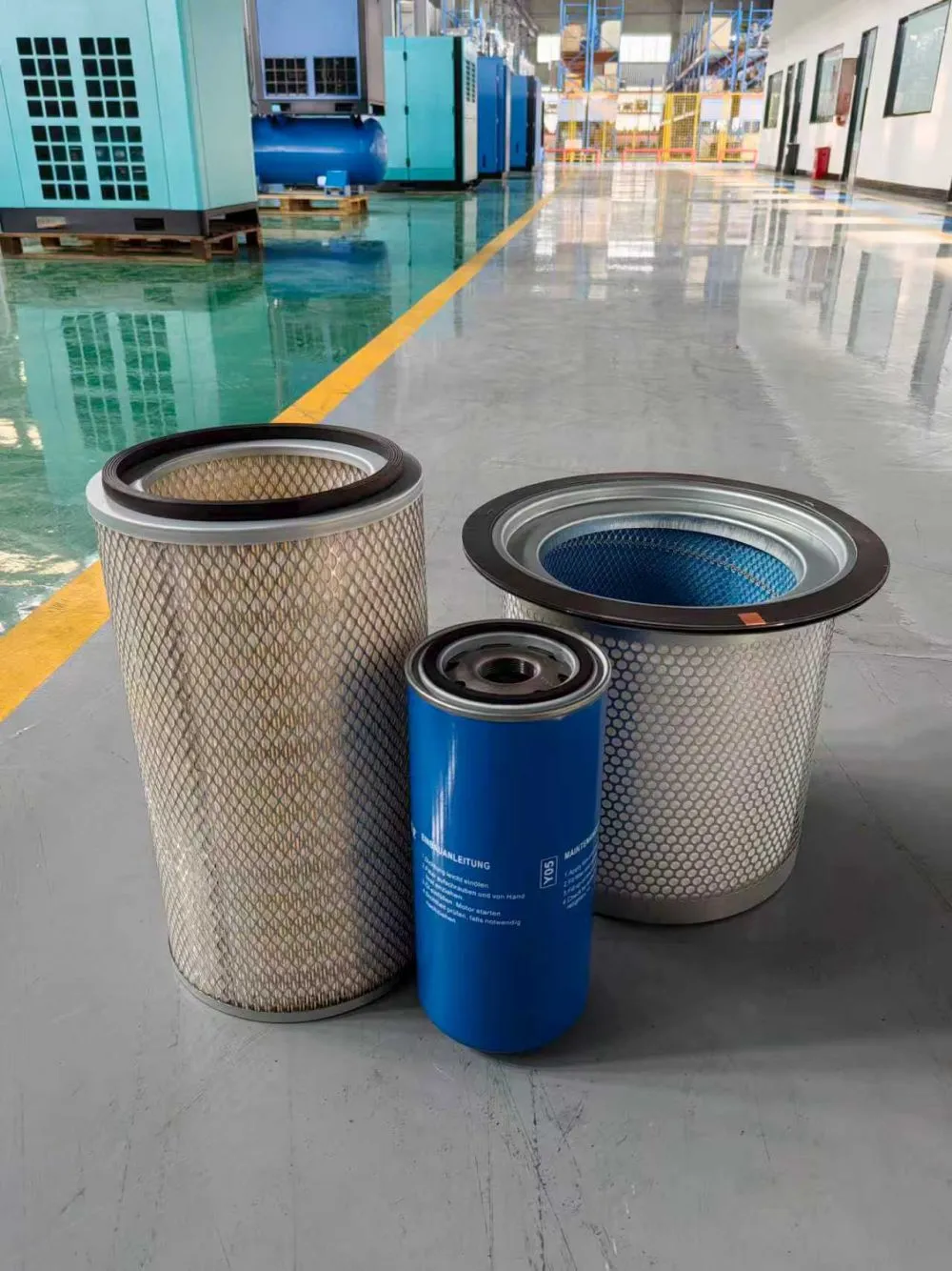 20 cubic air compressor three filters