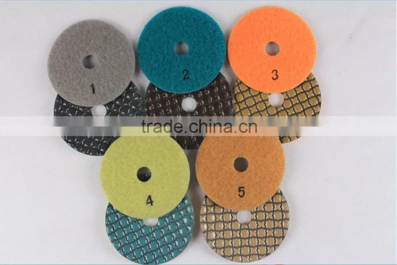 Wet Flexible Granite Polishing Pads