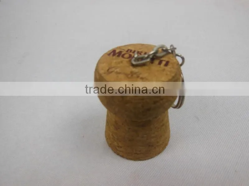 Cork Keychain For Promotional Gift