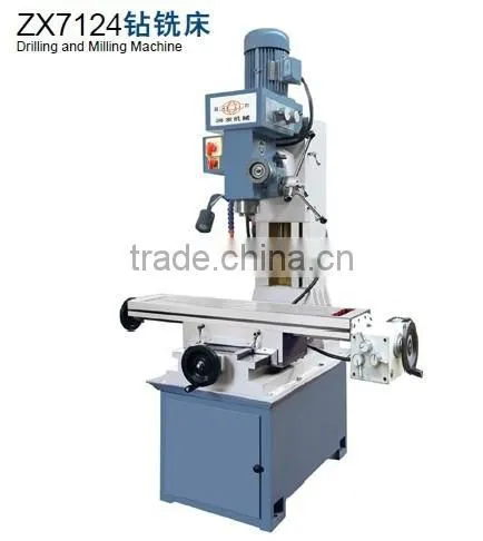Drilling and Milling Machine ZX7124 with Competitive Price for Sale