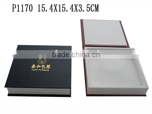 Unique Special Jewelry Paper Ring Box with Velvet Lining P1174