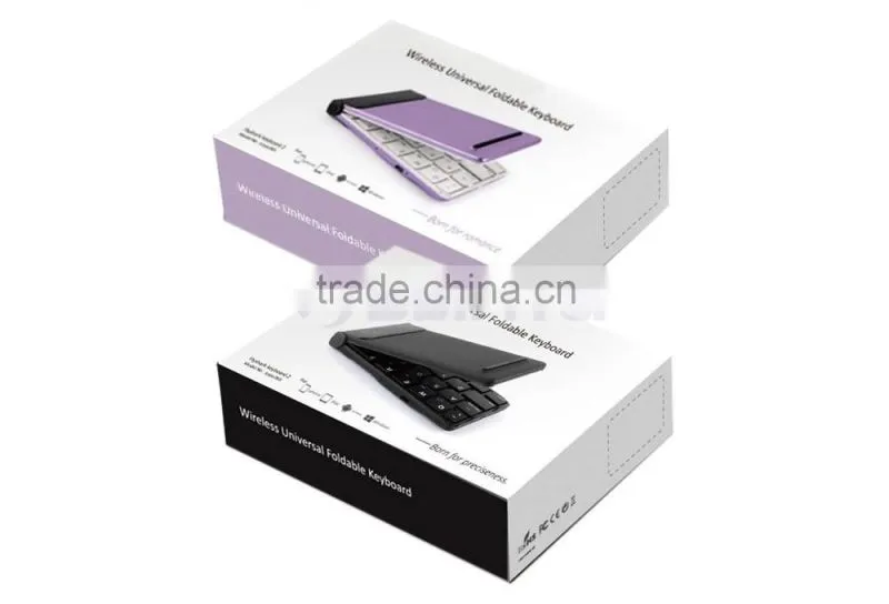 Ultrathin Folding Bluetooth Version 4.0 Keyboard For Android Tablet iPad Air Mini 3 4