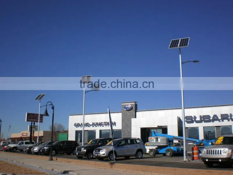China manufacturer 6M 8M 10M dimmable solar led street light