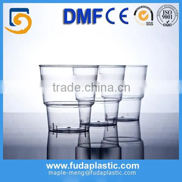 Heat resistant plastic cup for smoothie/ plastic pudding cup