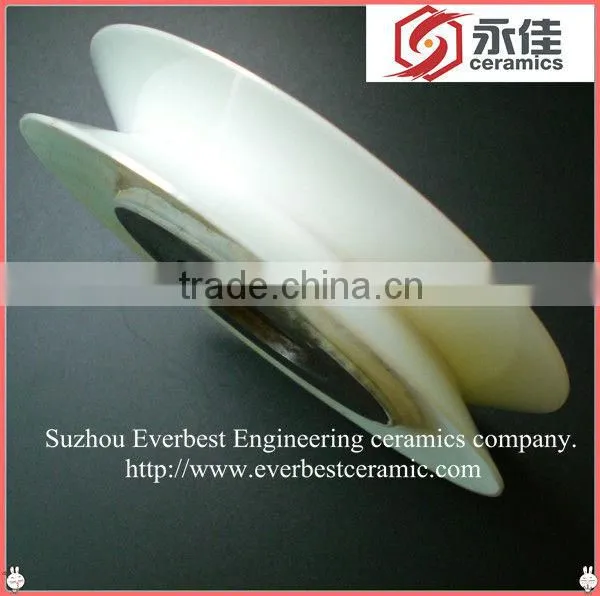 Large Pecision Zirconia(ZrO2) ceramic pulley