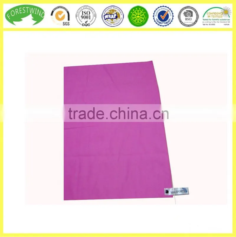 Custom Fast Drying Travel Plain Style Microfiber Sport Towel Wholesale
