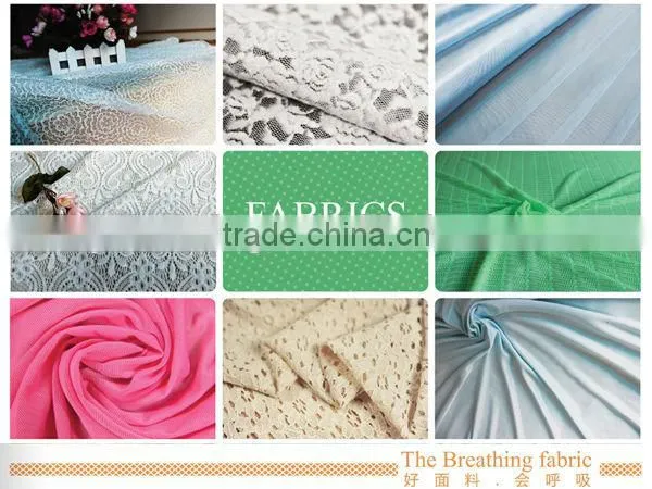 Factory price 100% nylon switzerland nylon lace fabric for fashion garments
