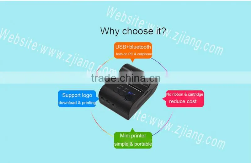 58mm Android hot sell Bluetooth printer for POS system