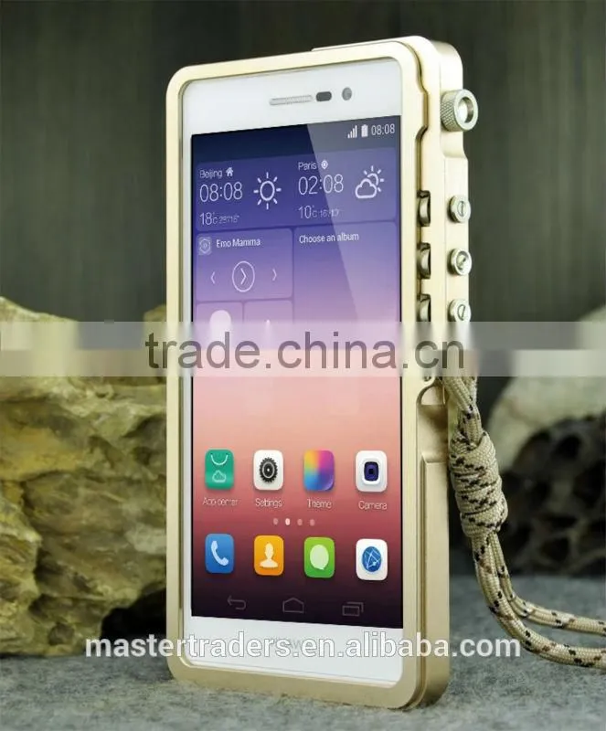 Modern Style Love Mei High Quality Aluminum Bumper Case for HTC E8 MT-2356