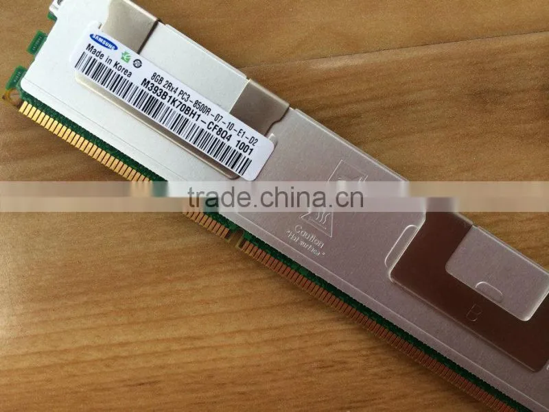 on sales 100% orginal ! 8G PC3-8500 REG 1066MHZ DDR3 server ram memory