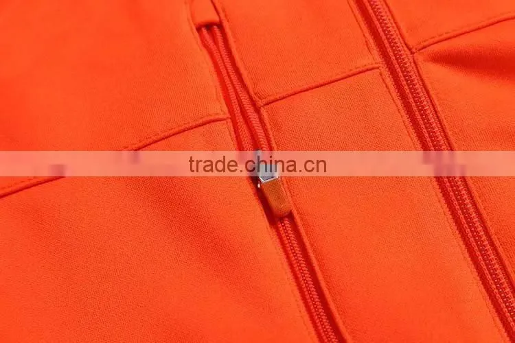 Wholesale Custom blank long sleeve soccer jersey football jacket long bomber jacket