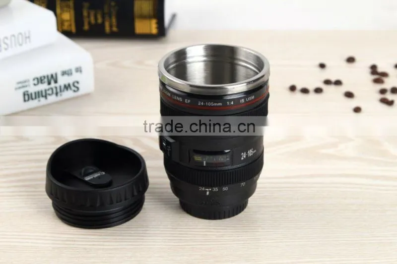 creative design bottle stainless steel lens cups