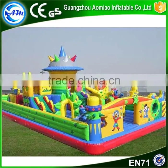 portable playground equipment inflatable amusement park games factory