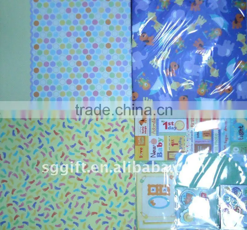 12*12 Boxed Scrapbook Album Kit