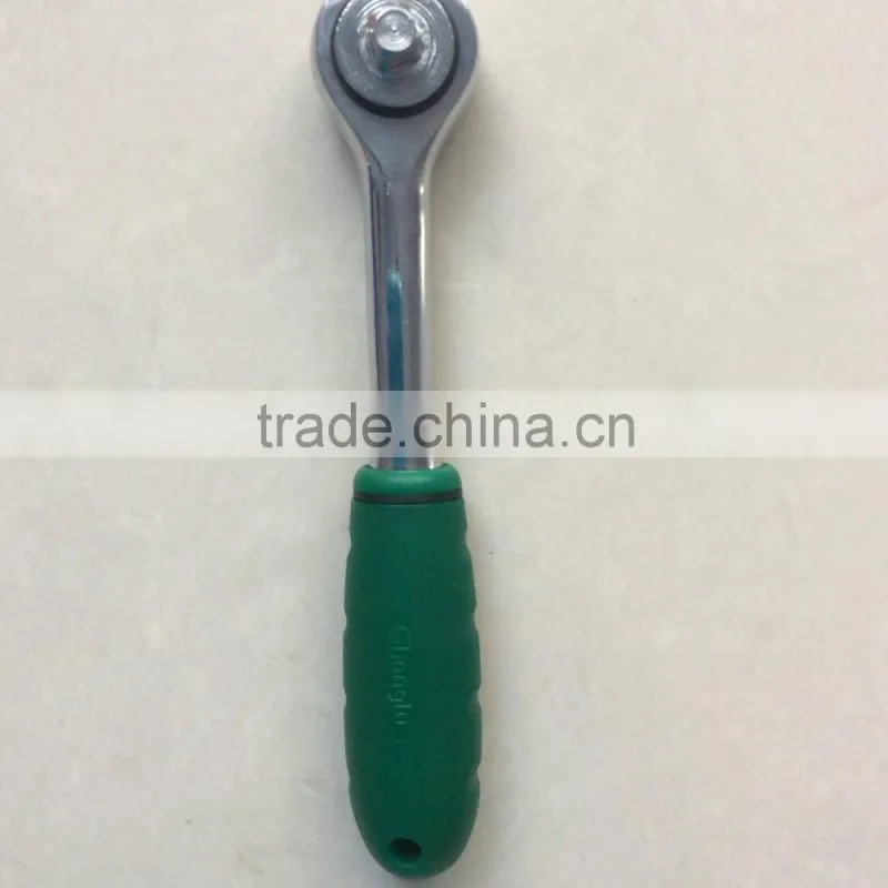 10mm 3/8'' rubber handle ratchet spanner wrench