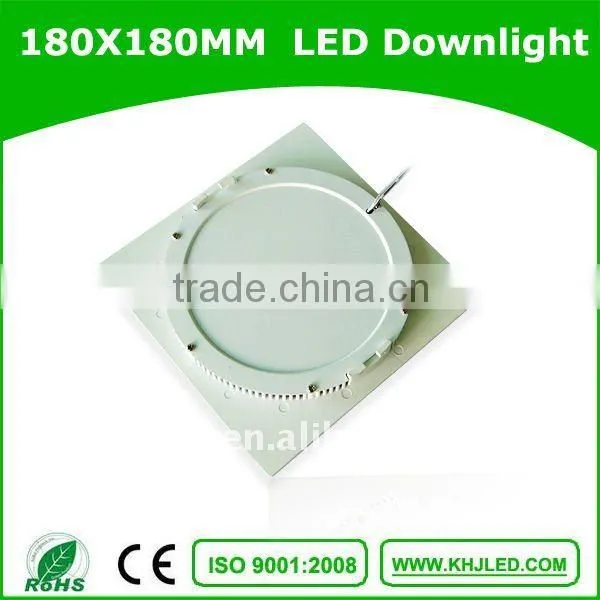 Dimmable Ultra-Slim flat led square flat panel light with constant current driver