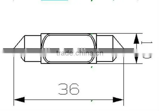 1.5W auto LED festoon LED License light High power, Instrument light, 31mm,36mm,39mm ,41mm.