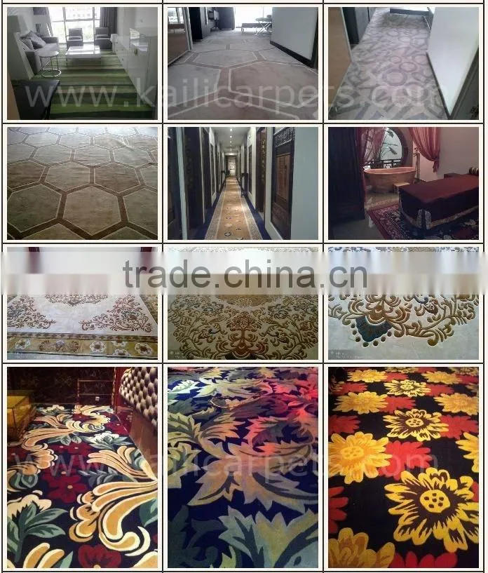 100% Acrylic bar,KTV etc carved hand tufted carpet