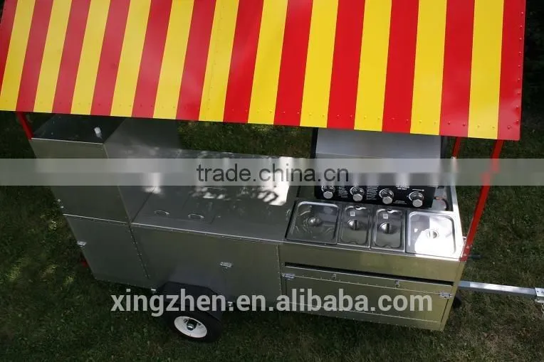 trailer for hot dog CE approved trailer for hot dog