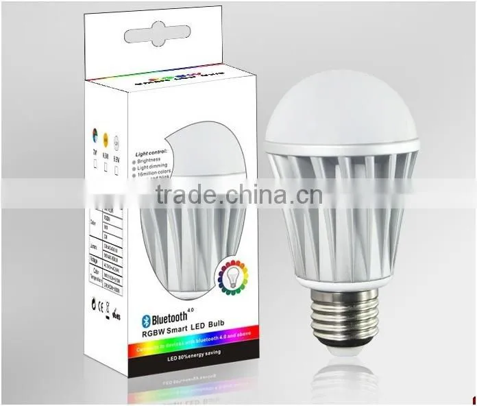 WiFi led bulb Smartphone Controlled Bluetooth LED Smart lighting