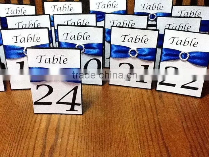royal blue printable tables for wedding greeting & favors &wedding invitations