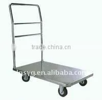 Platform Hand Trolley for Warehouse,kitchroom and Factory