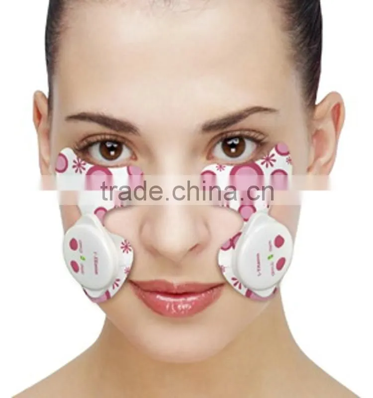 mini face massager EMS function