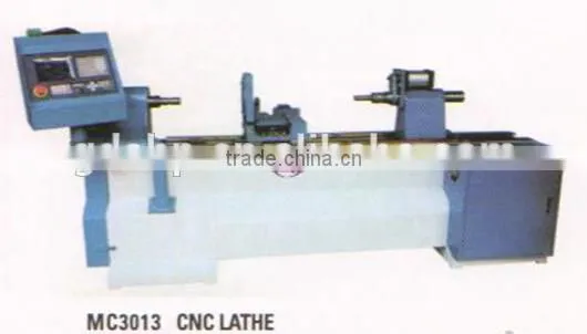 CNC lathe machine wood lathe