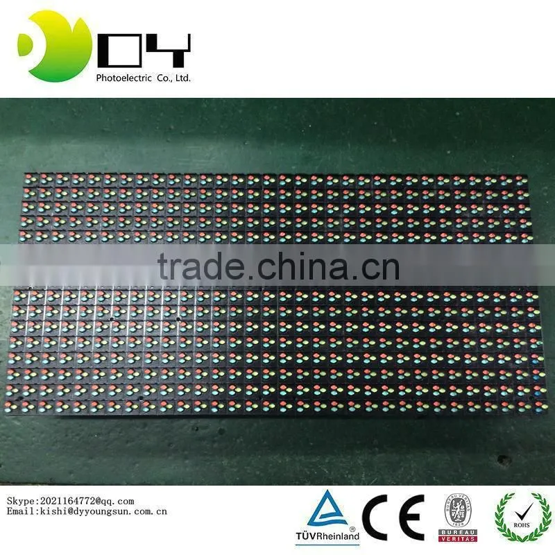 RGB Full color Programmable LED Scrolling Sign Message Board Display module 320*160mm 32*16 pixels P10 DIP LED module