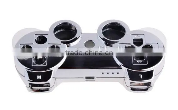 Glossy Chrome Silver Shell for ps3 controller replacement parts