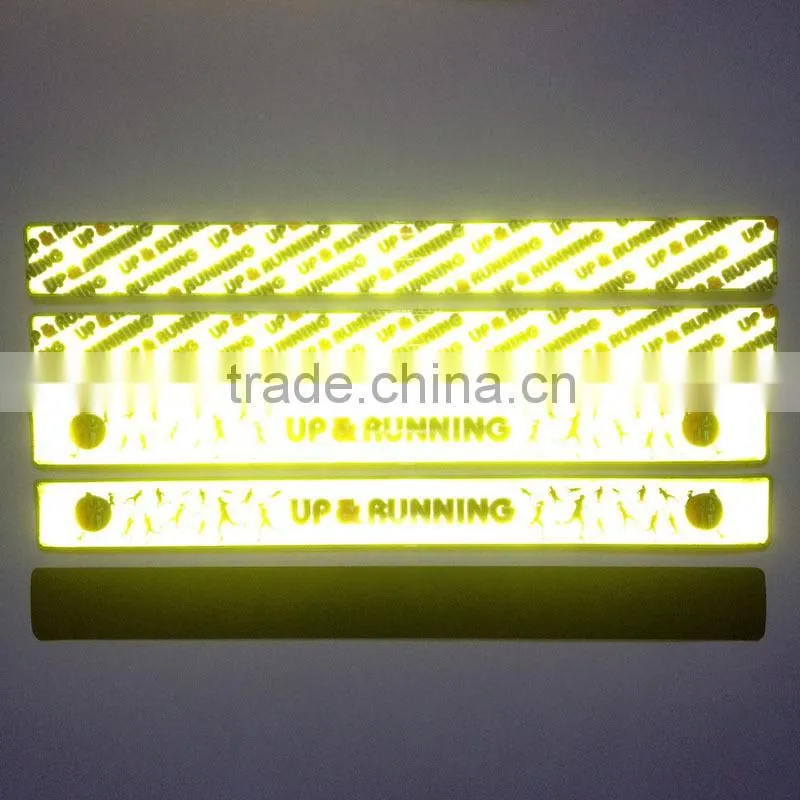 reflective slap braclets