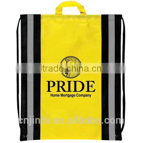 promotional non woven drawstring bag